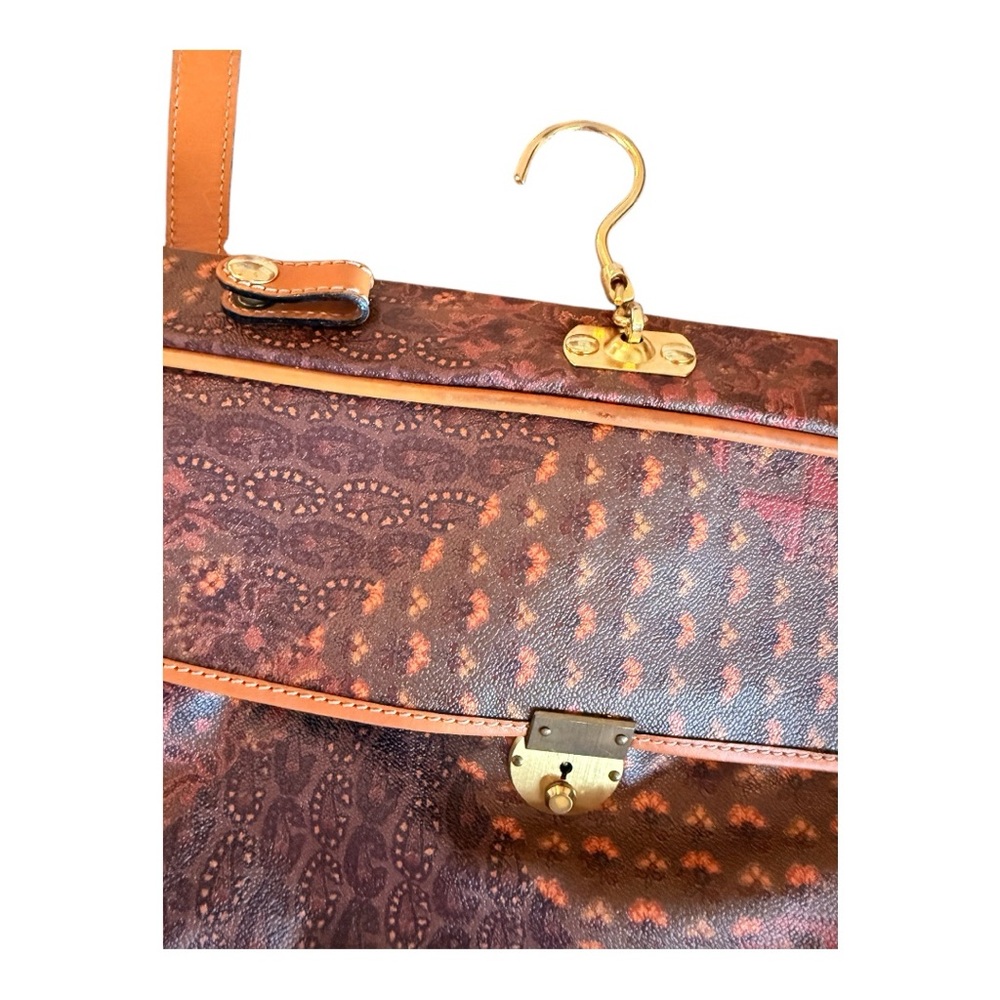 Escada Vintage Hanging Garment Bag, Paisley Print, EUC - Picture 5 of 11